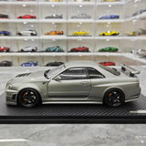 [Ignition] 1:18 Nissan 1999 Skyline GT-R Nismo Z-Tune Gray Model Car Resin