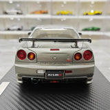 [Ignition] 1:18 Nissan 1999 Skyline GT-R Nismo Z-Tune Gray Model Car Resin