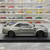 [Ignition] 1:18 Nissan 1999 Skyline GT-R Nismo Z-Tune Gray Model Car Resin