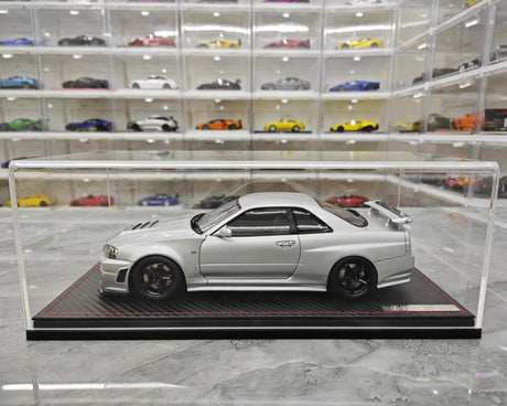 [Ignition] 1:18 Nissan 1999 Skyline GT-R Nismo Z-Tune Silver Model Car Resin