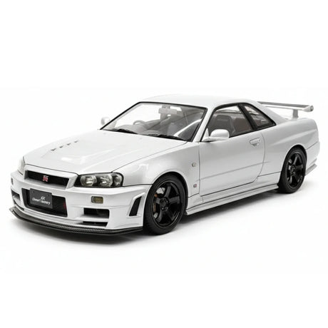 [Ignition] 1:18 Nissan 1999 Skyline GT-R Nismo Z-Tune Silver Model Car Resin
