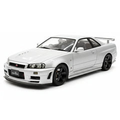 [Ignition] 1:18 Nissan 1999 Skyline GT-R Nismo Z-Tune argent voiture miniature Resin