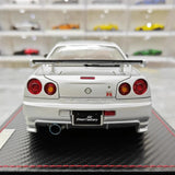 [Ignition] 1:18 Nissan 1999 Skyline GT-R Nismo Z-Tune Silver Model Car Resin