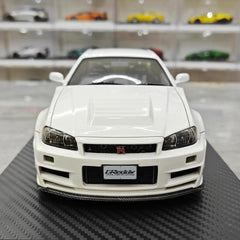 [Ignition] 1:18 Nissan 1999 Skyline GT-R Nismo Z-Tune White Model Car Resin