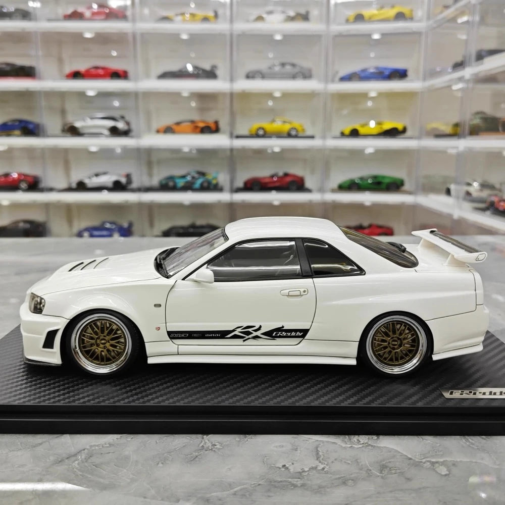 [Ignition] 1:18 Nissan 1999 Skyline GT-R Nismo Z-Tune ホワイト モデルカー レジン