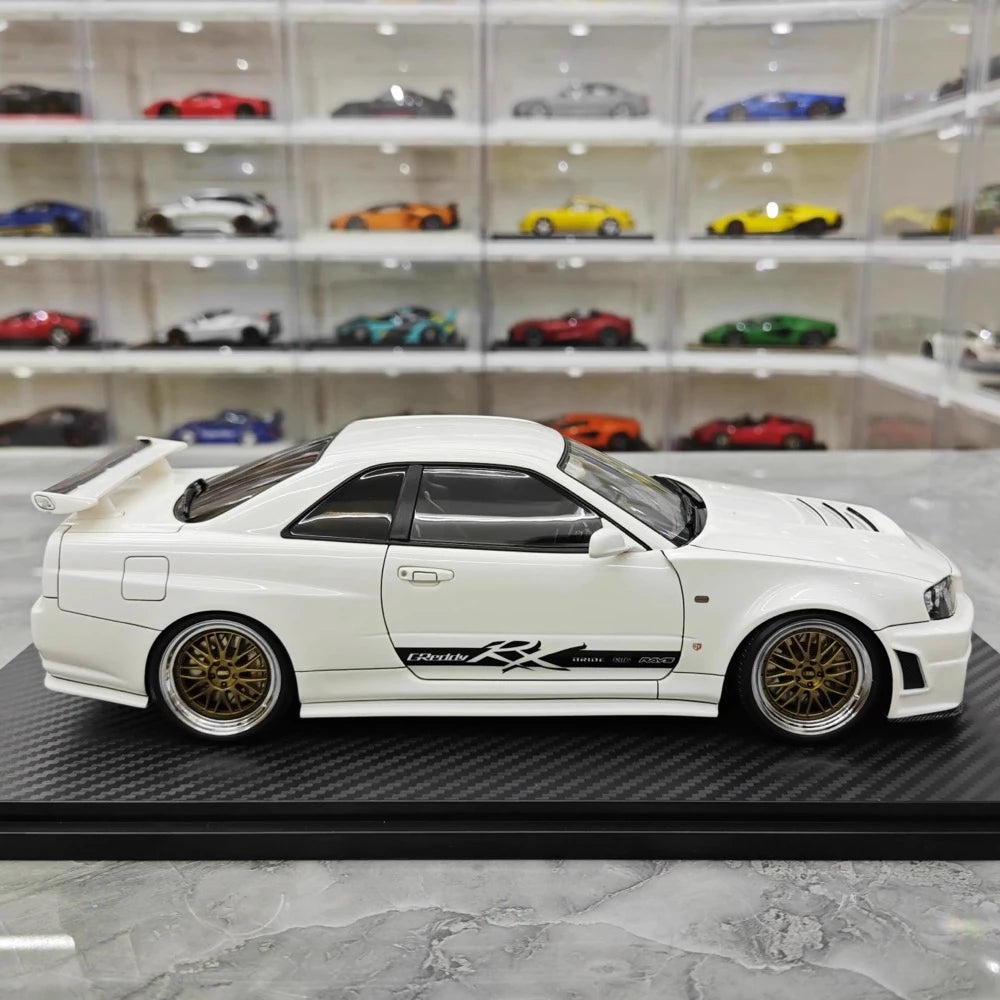 [Ignition] 1:18 Nissan 1999 Skyline GT-R Nismo Z-Tune White Model Car Resin
