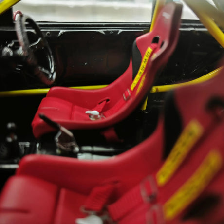 Ignition Nissan 1999 Skyline GT-R R34 LB-Super Silhouette Red 1:18 – Resina da collezione in resina