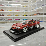 Ignition Nissan 1999 Skyline GT-R R34 LB-Super Silhouette Red 1:18 – Resina da collezione in resina