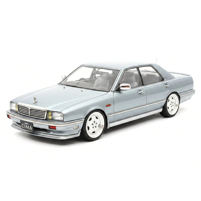 Ignition Nissan 1988 Cedric Cima Y31 Pearl White 1:18 – Resina modello in resina collezionabile
