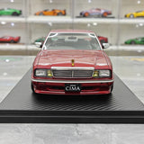 Ignition Nissan 1988 Cedric Cima Y31 Wine Red 1:18 – Sammelobjekt-Resin-Modellharz