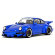 Ignition Porsche 1991 911 964 RWB Blue 1:18 – Resina de Modelo de Resina de Coleção