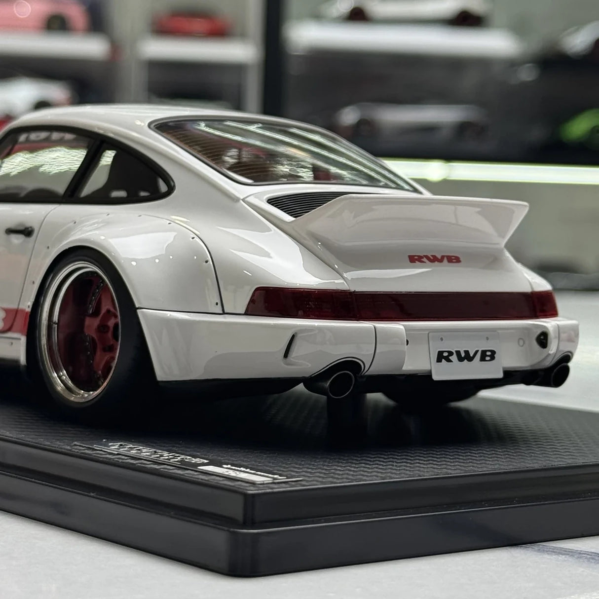 Ignition Porsche 1991 911 964 RWB Gray 1:18 – Collectible Resin Model Resin