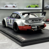 Ignition Porsche 1991 911 964 RWB Martini Livery 1:18 – Resina Modelo de Resina de Coleção