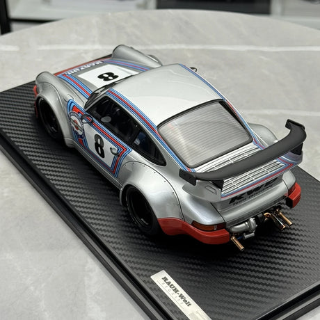 Ignition Porsche 1991 911 964 RWB Martini Livery 1:18 – Resina Modelo de Resina de Coleção