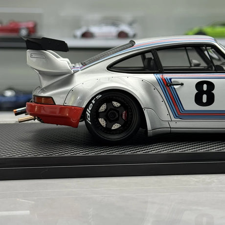 Ignition Porsche 1991 911 964 RWB Martini Livery 1:18 – Resina Modelo de Resina de Coleção