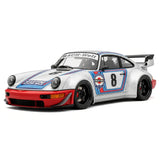 Ignition Porsche 1991 911 964 RWB Martini Livery 1:18 – Resina Modelo de Resina de Coleção
