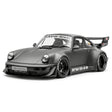 Ignition Porsche 1991 911 964 RWB Matte zwart 1:18 – Collectible resin Model resin