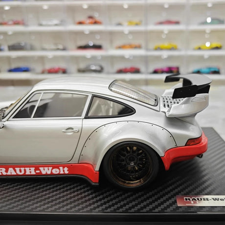 [Ignition] 1:18 Porsche 1991 RWB 930 964 Silver Model Car Resin