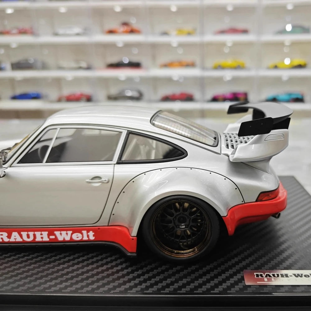 [Ignition] 1:18 Porsche 1991 RWB 930 964 Silver Model Car Resin