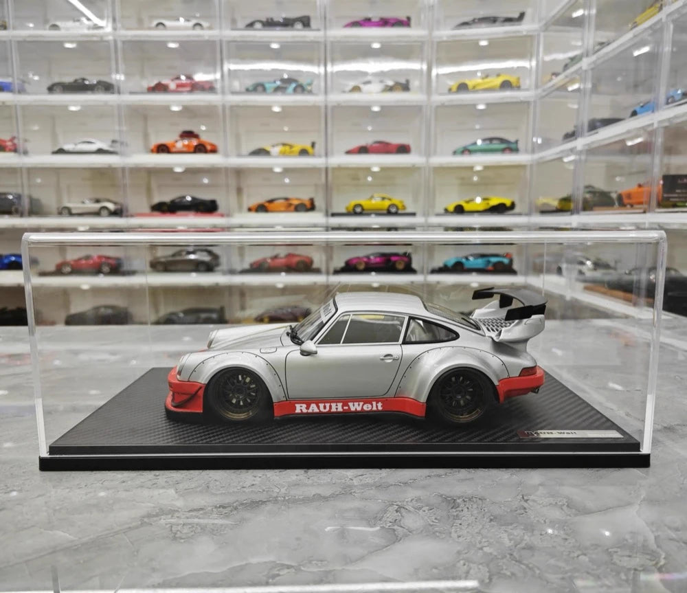 [Ignition] 1:18 Porsche 1991 RWB 930 964 Silver Model Car Resin