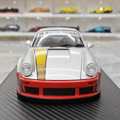 [Ignition] 1:18 Porsche 1991 RWB 930 964 Silver Model Car Resin