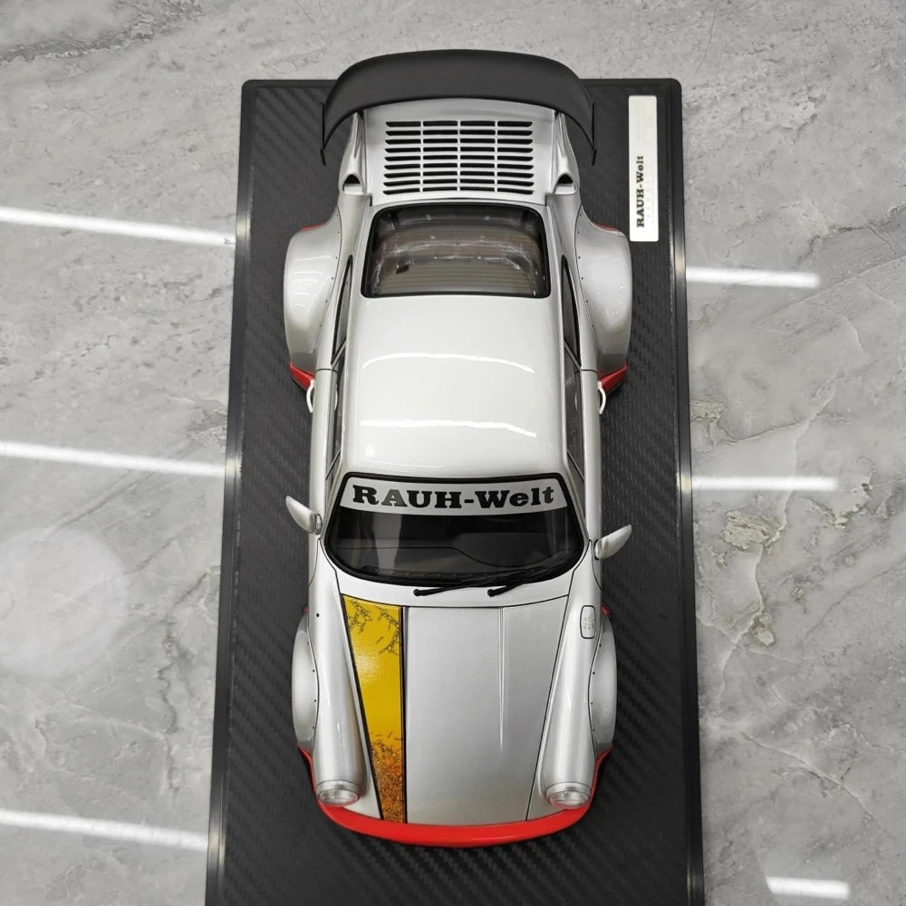 [Ignition] 1:18 Porsche 1991 RWB 930 964 Silver Model Car Resin