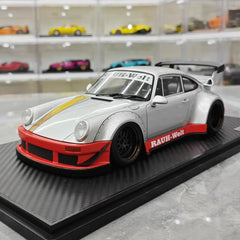 [Ignition] 1:18 Porsche 1991 RWB 930 964 Silver Model Car Resin