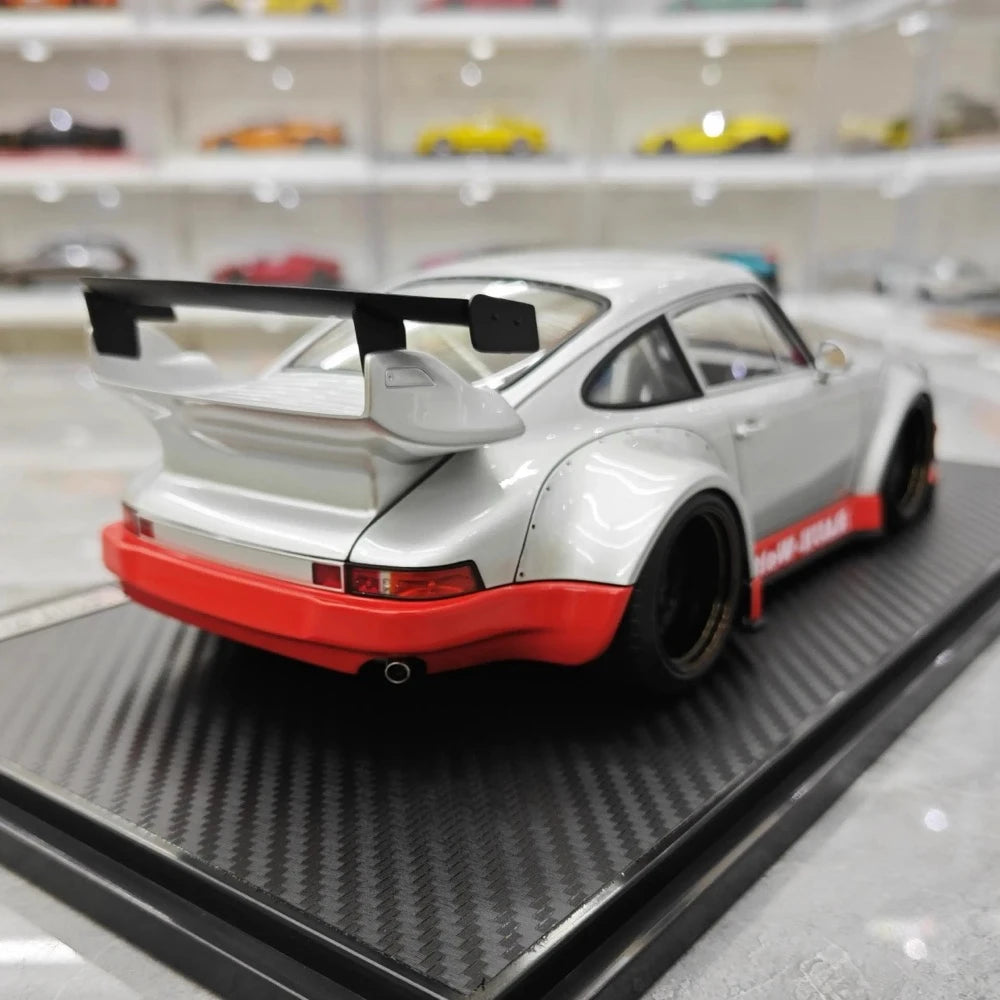 [Ignition] 1:18 Porsche 1991 RWB 930 964 Silver Model Car Resin