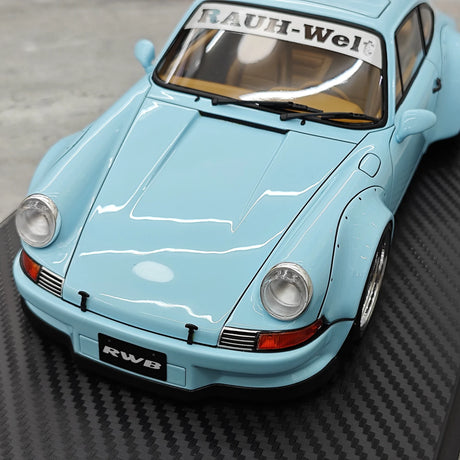 [Ignition] 1:18 Porsche 1993 911 964 RWB Resina Auto Blu Datata