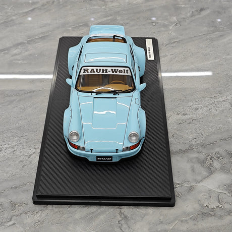 [Ignition] 1:18 Porsche 1993 911 964 RWB Resina Auto Blu Datata