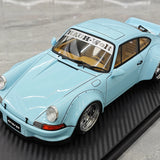[Ignition] 1:18 Porsche 1993 911 964 RWB راتنج السيارات الزرقاء القديمة
