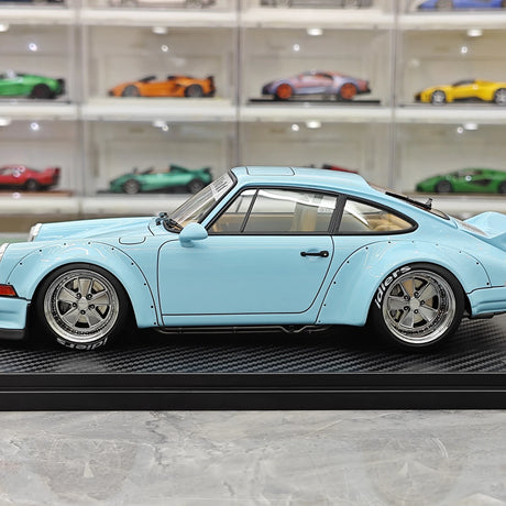 [Ignition] 1:18 Porsche 1993 911 964 RWB Resina Auto Blu Datata