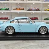 [Ignition] 1:18 Porsche 1993 911 964 RWB راتنج السيارات الزرقاء القديمة
