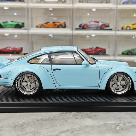 [Ignition] 1:18 Porsche 1993 911 964 RWB Resina Auto Blu Datata