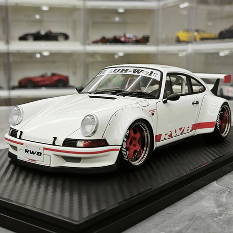 [Ignition] 1:18 Porsche 1993 964 RWB Modello di Auto in Resina Datata