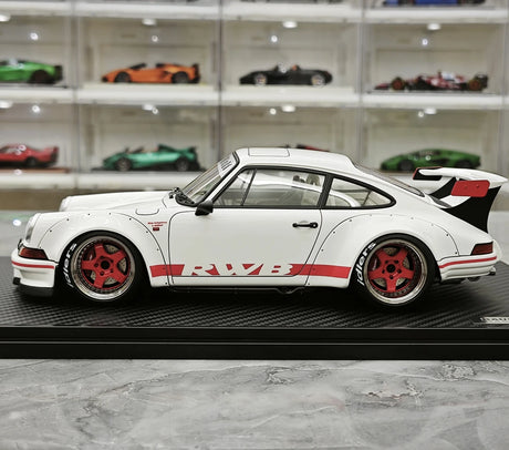 [Ignition] 1:18 Porsche 1993 964 RWB Modello di Auto in Resina Datata