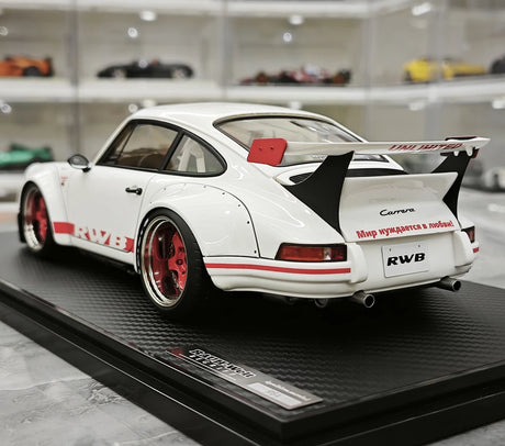 [Ignition] 1:18 Porsche 1993 964 RWB Modello di Auto in Resina Datata