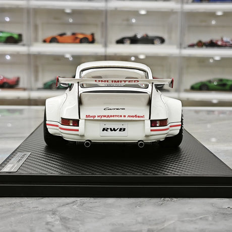 [Ignition] 1:18 Porsche 1993 964 RWB Modello di Auto in Resina Datata