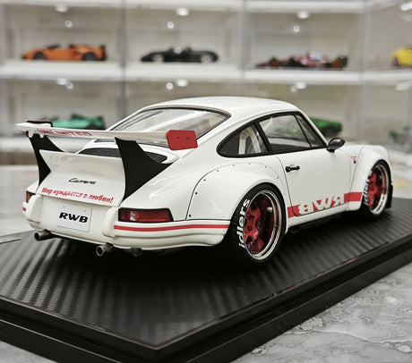 [Ignition] 1:18 Porsche 1993 964 RWB Modello di Auto in Resina Datata