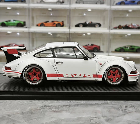 [Ignition] 1:18 Porsche 1993 964 RWB Modello di Auto in Resina Datata