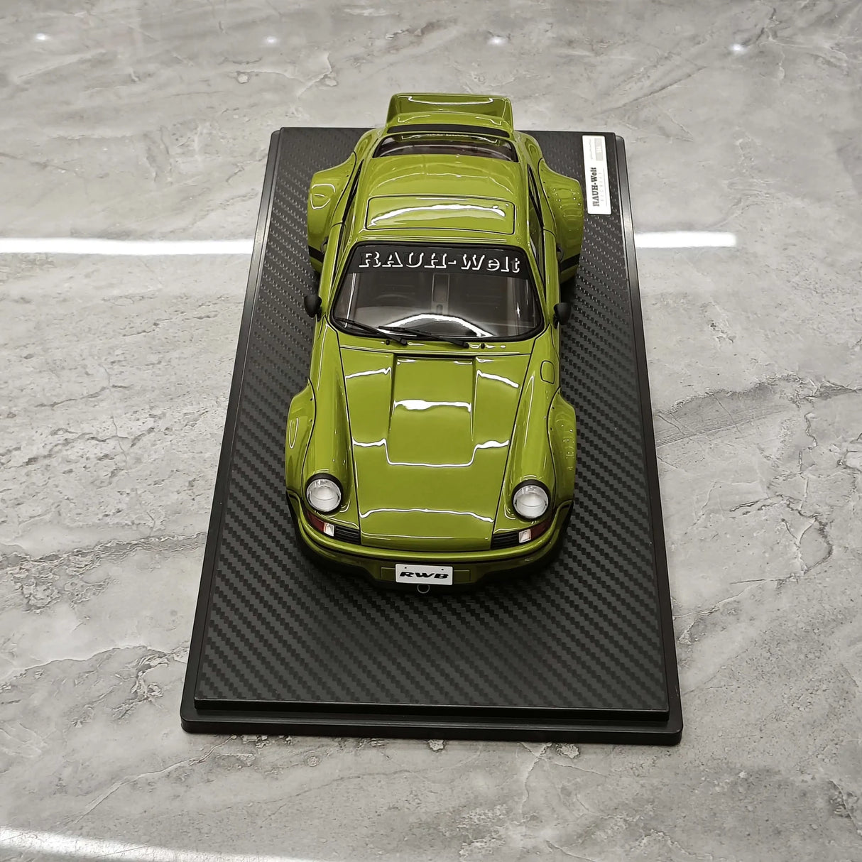 [Ignition] 1:18 Porsche 1996 911 993 RWB Resina Widebody Verde Modello di Auto