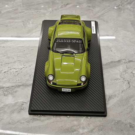 [Ignition] 1:18 Porsche 1996 911 993 RWB Resina Widebody Verde Modello di Auto