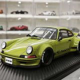 [Ignition] 1:18 Porsche 1996 911 993 RWB Resina Widebody Verde Modello di Auto