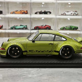 [Ignition] 1:18 Porsche 1996 911 993 RWB Resina Widebody Verde Modello di Auto
