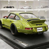 [Ignition] 1:18 Porsche 1996 911 993 RWB Resina Widebody Verde Modello di Auto