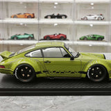 [Ignition] 1:18 Porsche 1996 911 993 RWB Resina Widebody Verde Modello di Auto