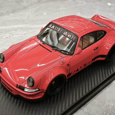 [Ignition] 1:18 Porsche 1996 911 993 RWB Resina Auto Widebody Rossa