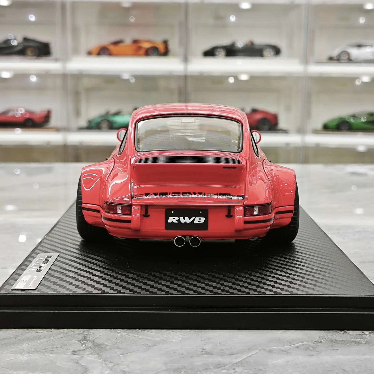 [Ignition] 1:18 Porsche 1996 911 993 RWB Widebody rotes Modellauto-Harz