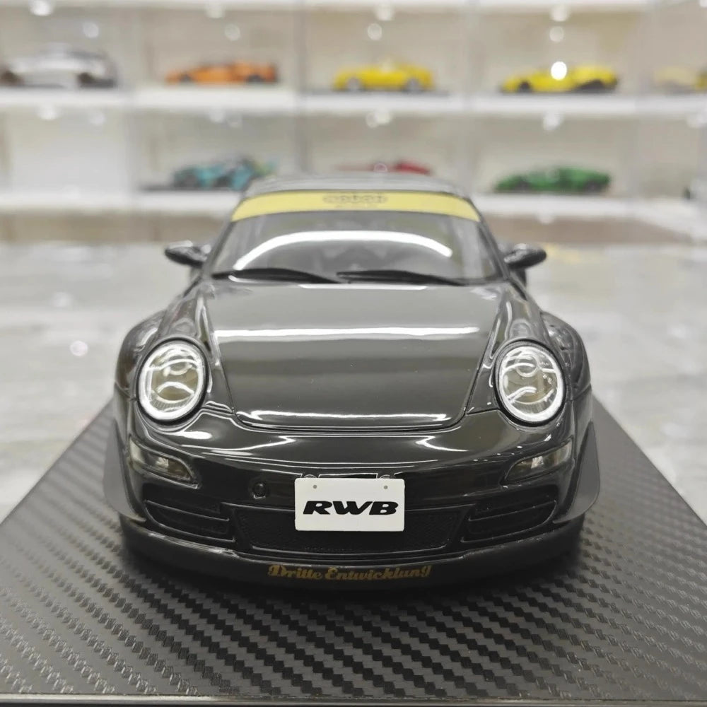 [Ignition] 1:18 Porsche 2005 997 RWB Black Model Car Resin