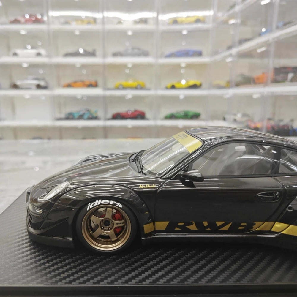 [Ignition] 1:18 Porsche 2005 997 RWB Black Model Car Resin